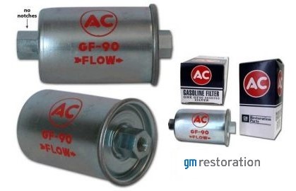 GF-90 Fuel Filter - Silver