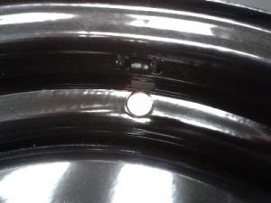 1965-1966 Corvette Steel Wheel Close up