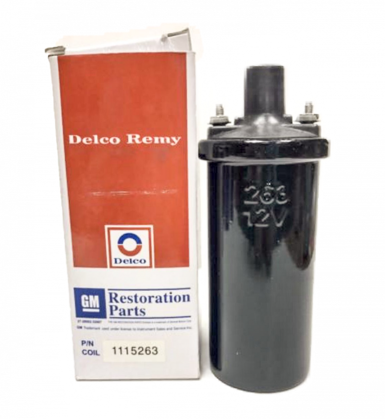 Corvette Transistor Ignition Coil Delco 1115263 C2 & C3 Corvette Parts