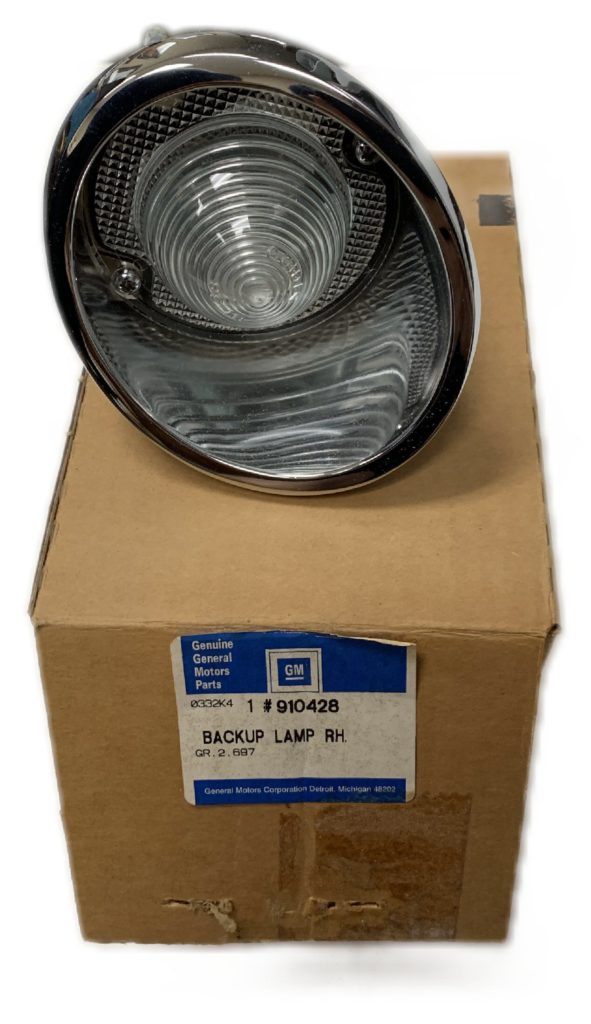 19631966 NOS Right Tail Light with Backups Corvette Specialties of