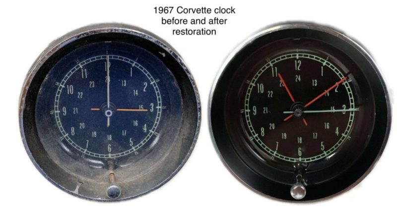 corvette clock repair
