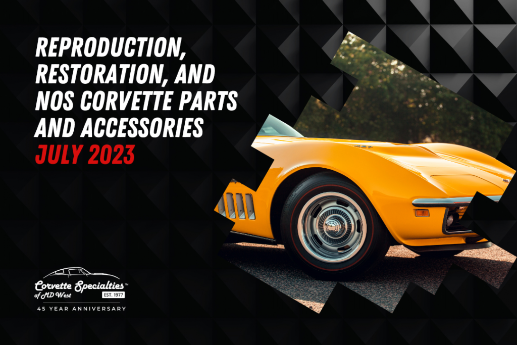 Corvette parts and accessories