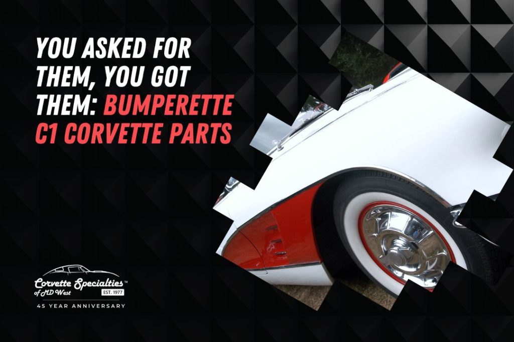 C1 Corvette parts