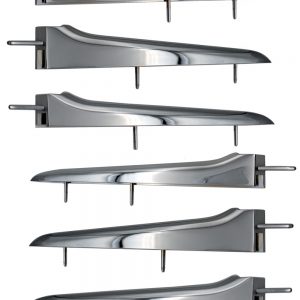 1958-1961 corvette side spears