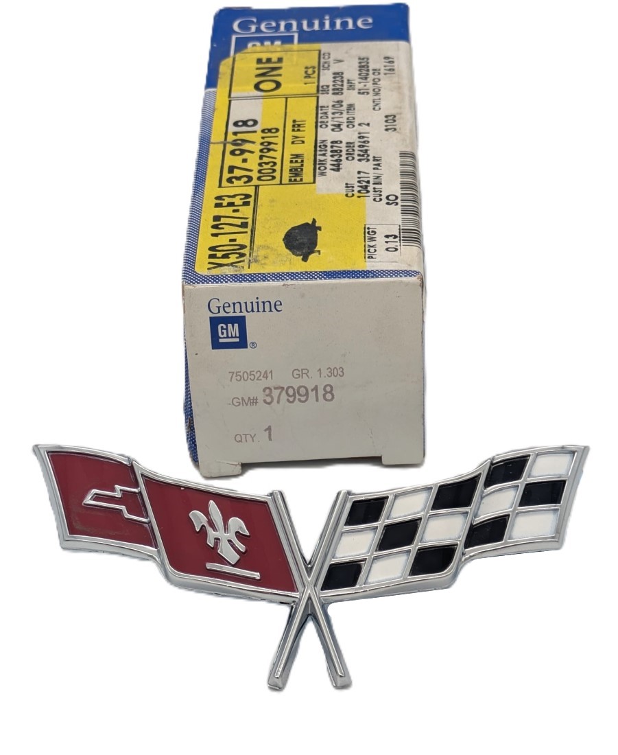1977 or 1979 Corvette NOS Nose Emblem main