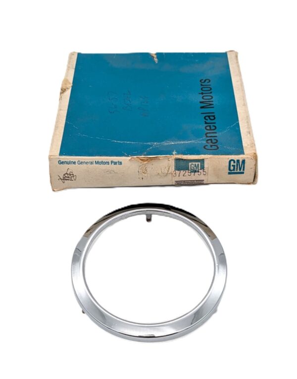 1956-1957 Corvette NOS Front or Rear Emblem Bezel main
