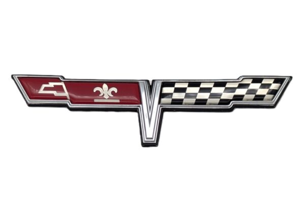 1980 Corvette Gas Door Emblem | NOS GM 14016099