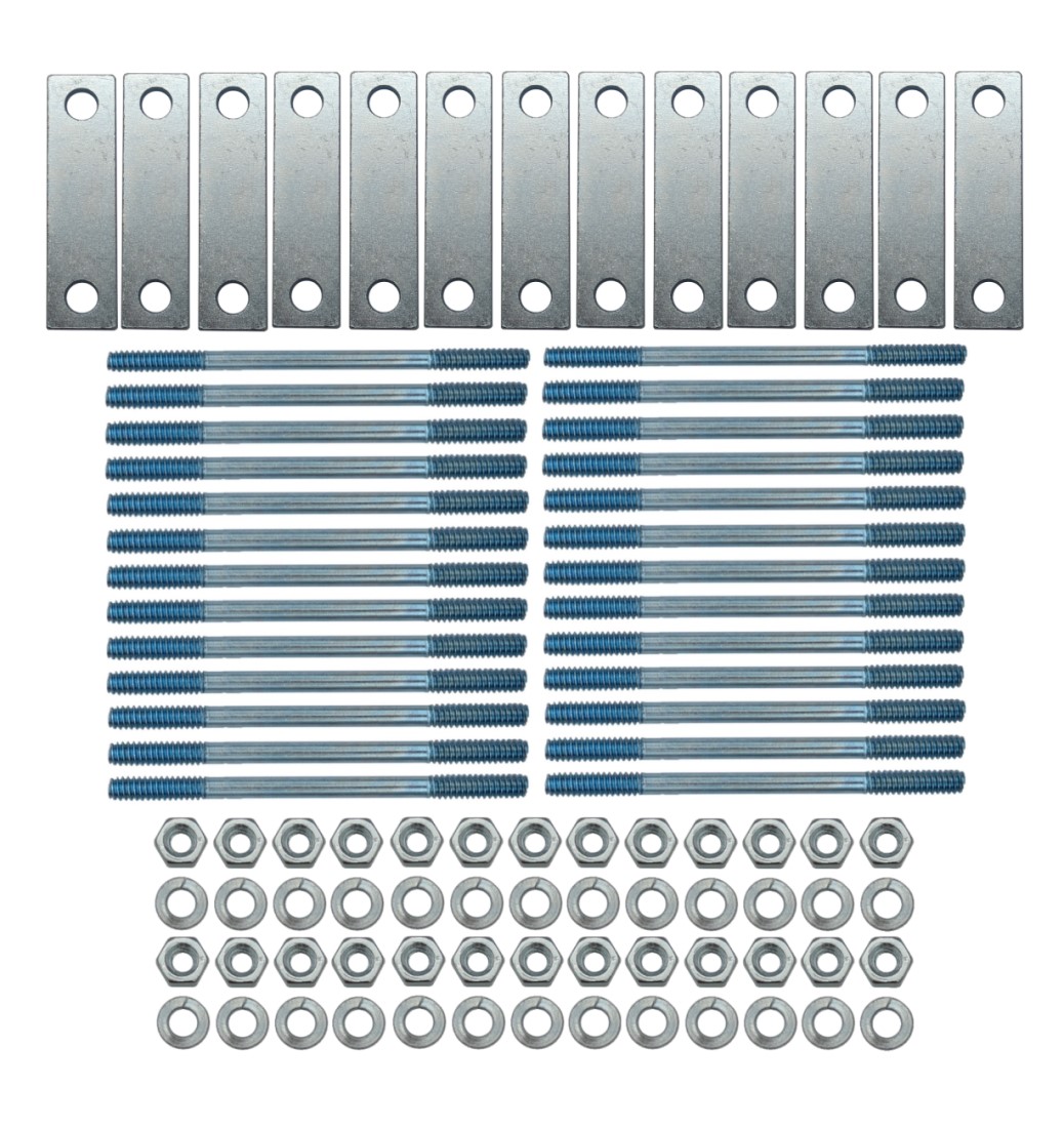 1953-1957 Corvette Grille Tooth Mounting Hardware Set main