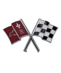 1966 Corvette Front Panel Nose Emblem main