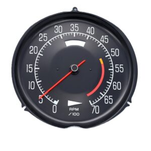 1975-1977 Corvette Electronic Tachometer Assembly - 5300 Redline main