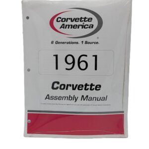 1961 Corvette Factory Assembly Maunal main