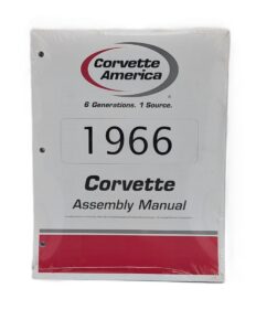 1966 Corvette Factory Assembly Manual main