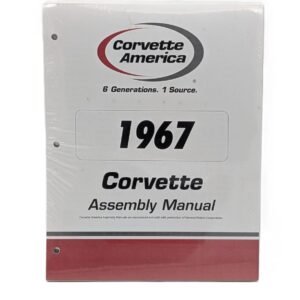 1967 Corvette Factory Assembly Manual main