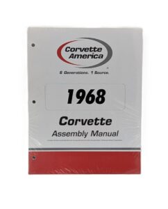 1968 Corvette Factory Assembly Manual main