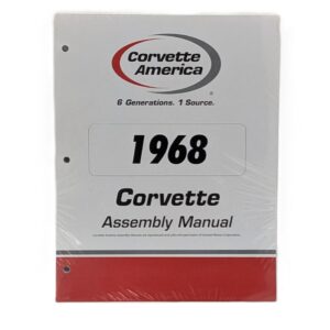1968 Corvette Factory Assembly Manual main