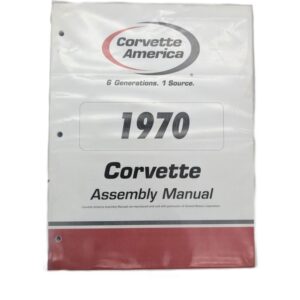 1970 Corvette Factory Assembly Manual main