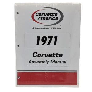 1971 Corvette Factory Assembly Manual main