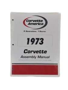 1973 Corvette Factory Assembly Manual main