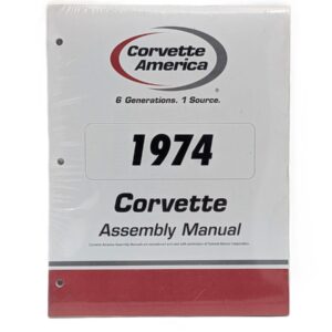 1973 Corvette Factory Assembly Manual main