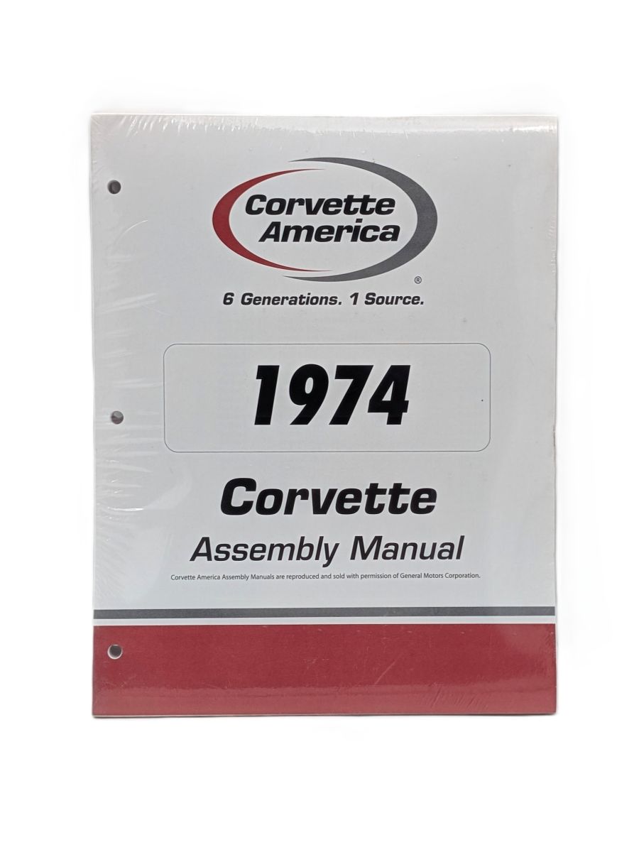 1973 Corvette Factory Assembly Manual main