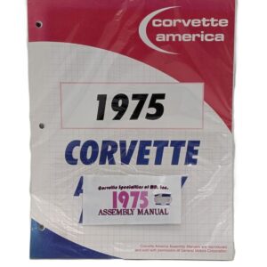 1975 Corvette Factory Assembly Manual main