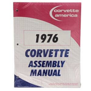 1976 Corvette Factory Assembly Manual main
