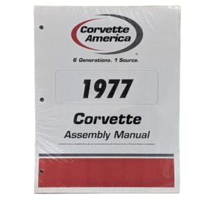 1977 Corvette Factory Assembly Manual main