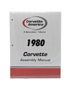 1980 Corvette Factory Assembly Manual main