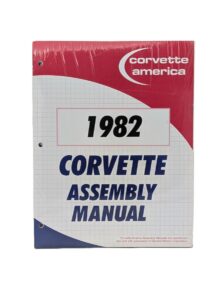 1982 Corvette Factory Assembly Manual main