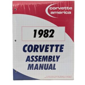 1982 Corvette Factory Assembly Manual main