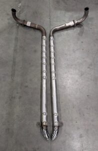 1965-1967 Corvette Side Exhaust Pipes 2.5" main