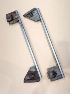 1963-1967 Corvette Used Original Convertible Door Window Sash/Track/Channel main