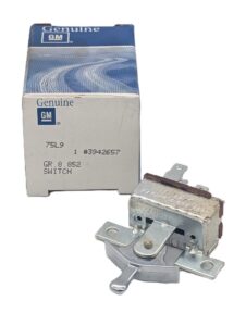 1969-1976 Corvette w/AC NOS Fan Blower Switch main